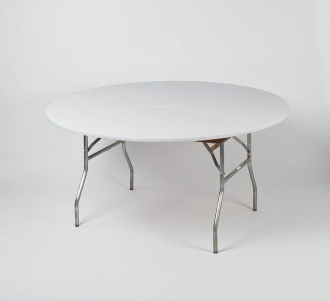 Kwik Covers Round Plastic Table With Elastic 72 Bulk 72 Round