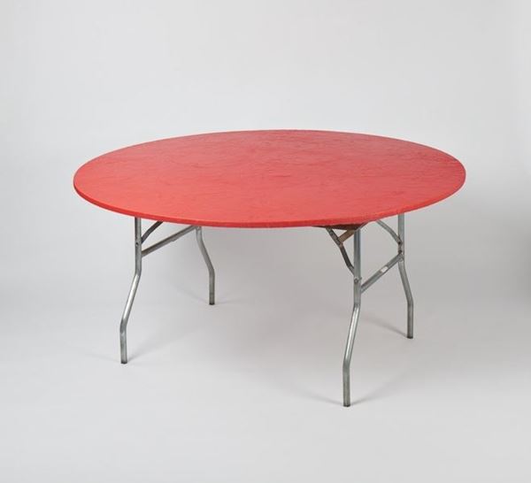 Kwik Covers Round Plastic Table, 48 Round Table Cloth