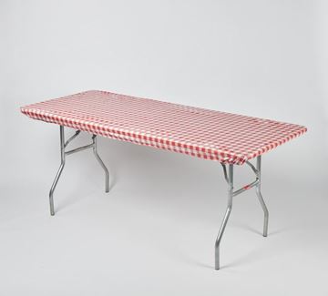 Kwik-Cover 3072PK-Patriotic 30 X 72  Kwik-Cover-Patriotic Fitted Table Cover 1 full case of 50 