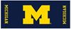 Michigan University Wolverines Blue 30”x72" Fitted Plastic Table Covers