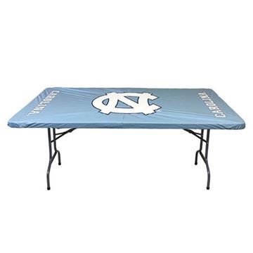 North Carolina Tar Heels Blue 30”x72" Fitted Plastic Table Covers