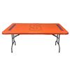 Syracuse University Orange 30”x72" Fitted Table Cover