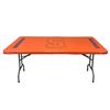 Syracuse University Orange 30”x96" Fitted Table Cover