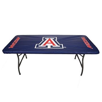 Arizona Wildcats Blue  30”x 96" Fitted Plastic Table Covers