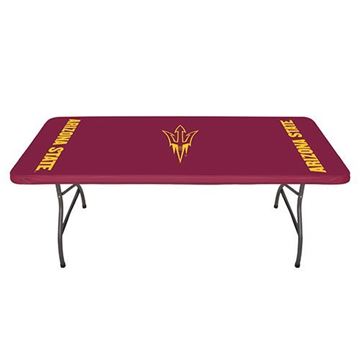 Arizona State Sun Devils Maroon  30”x 72" Fitted Plastic Table Covers