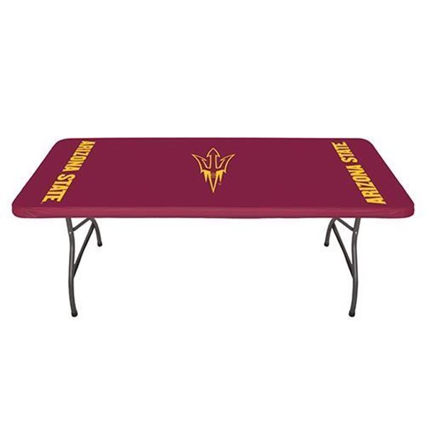 Arizona State Sun Devils Maroon  30”x 96" Fitted Plastic Table Covers