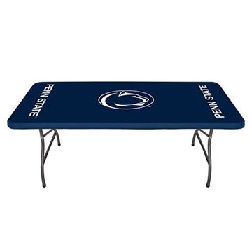 Penn State Nittany Lions-Navy Blue 30”x 72" Fitted Plastic Table Covers