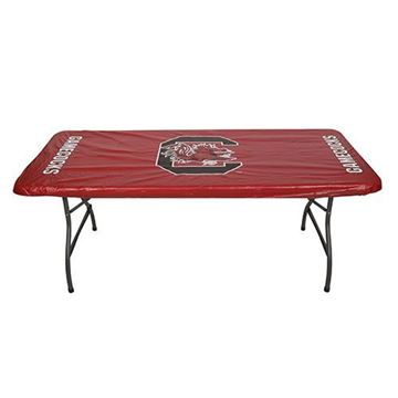 South Carolina Gamecocks 30”x 72" Fitted Plastic Table Covers