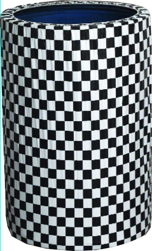 KwikCan Garbage Can Covers 55 GallonKwikCovers plastic with