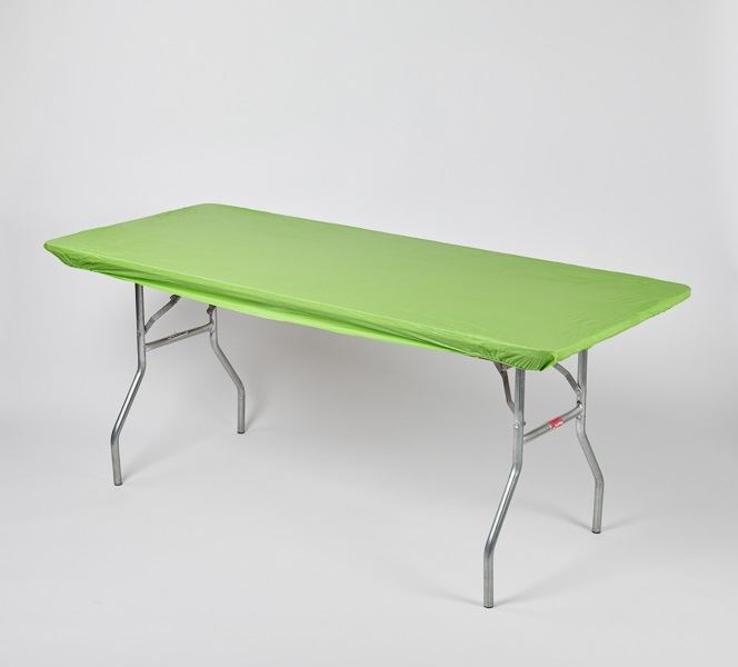 KwikCovers Banquet Plastic Table Covers with Elastic 6" x 30" BulkKwikCovers plastic with