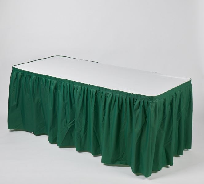 KwikSkirts Plastic Table Skirts BulkKwikCovers plastic with