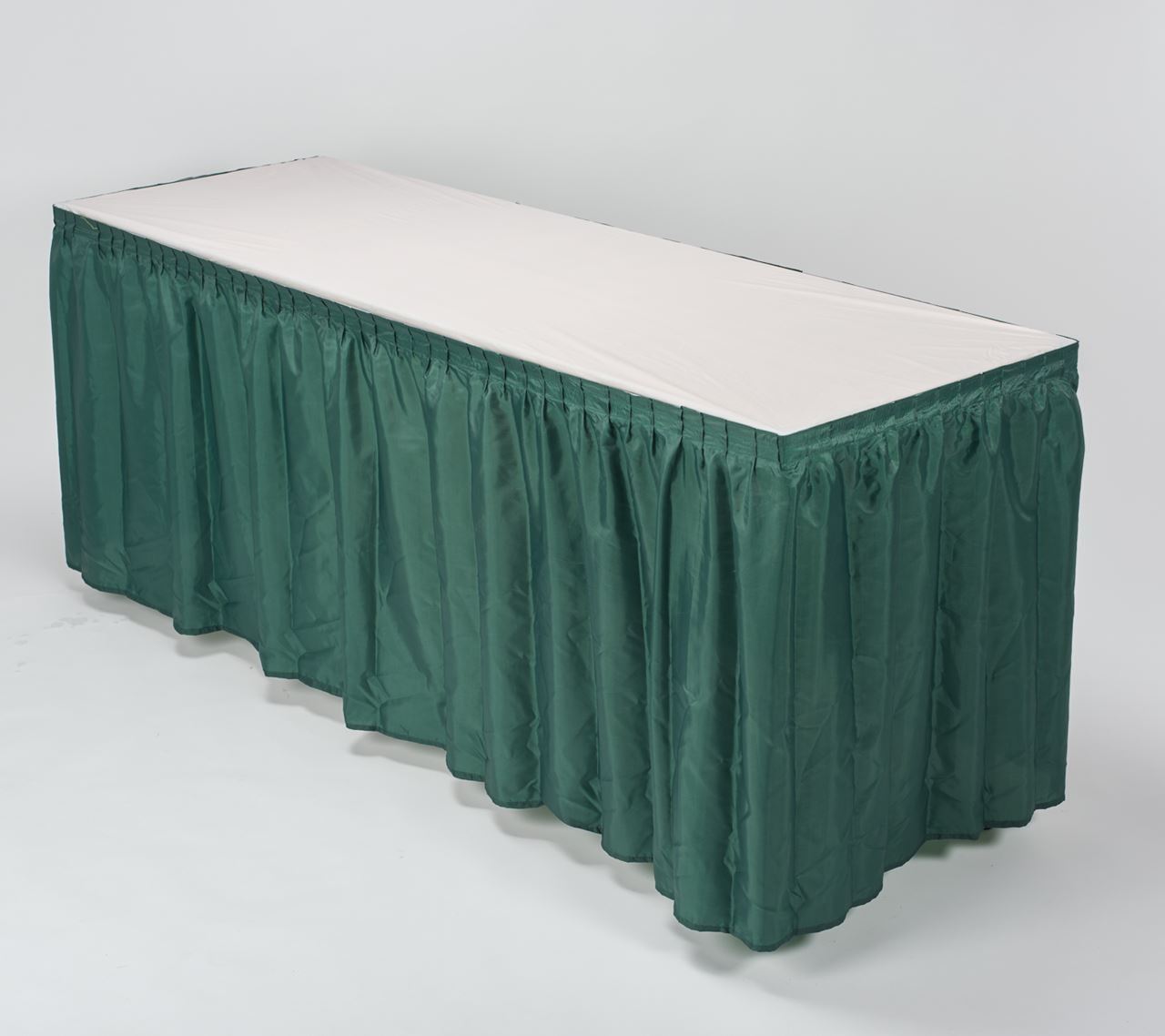 100 POLYESTER KwikSkirtKwikCovers plastic with elastic, fitted