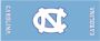 North Carolina Tar Heels Blue 30”x72" Fitted  Table Cover