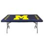 Michigan University Wolverines Blue 30”x96" Fitted Table Cover