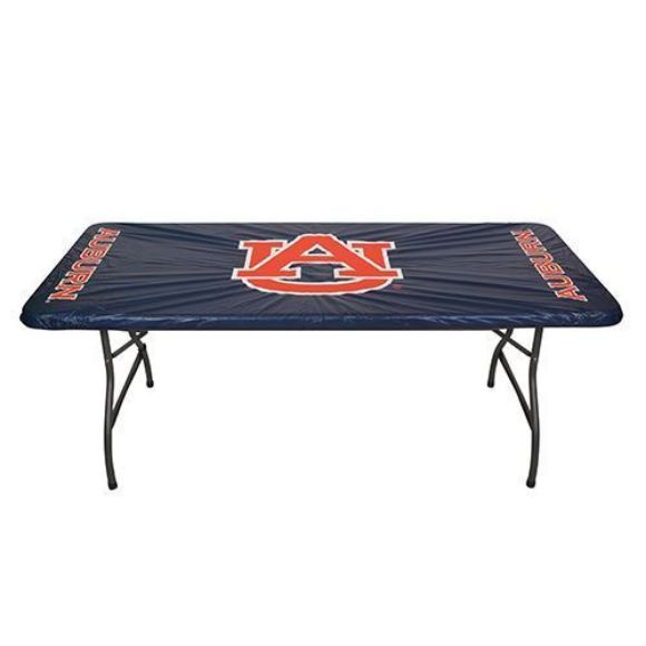 Auburn Tigers Blue  30”x96" Fitted Table Cover