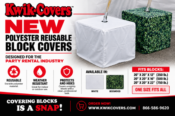 REUSABLE POLYESTER Kwik-Block Covers 